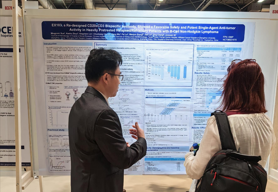 爱思迈EX103临床研究成果精彩亮相2023 ESMO年会